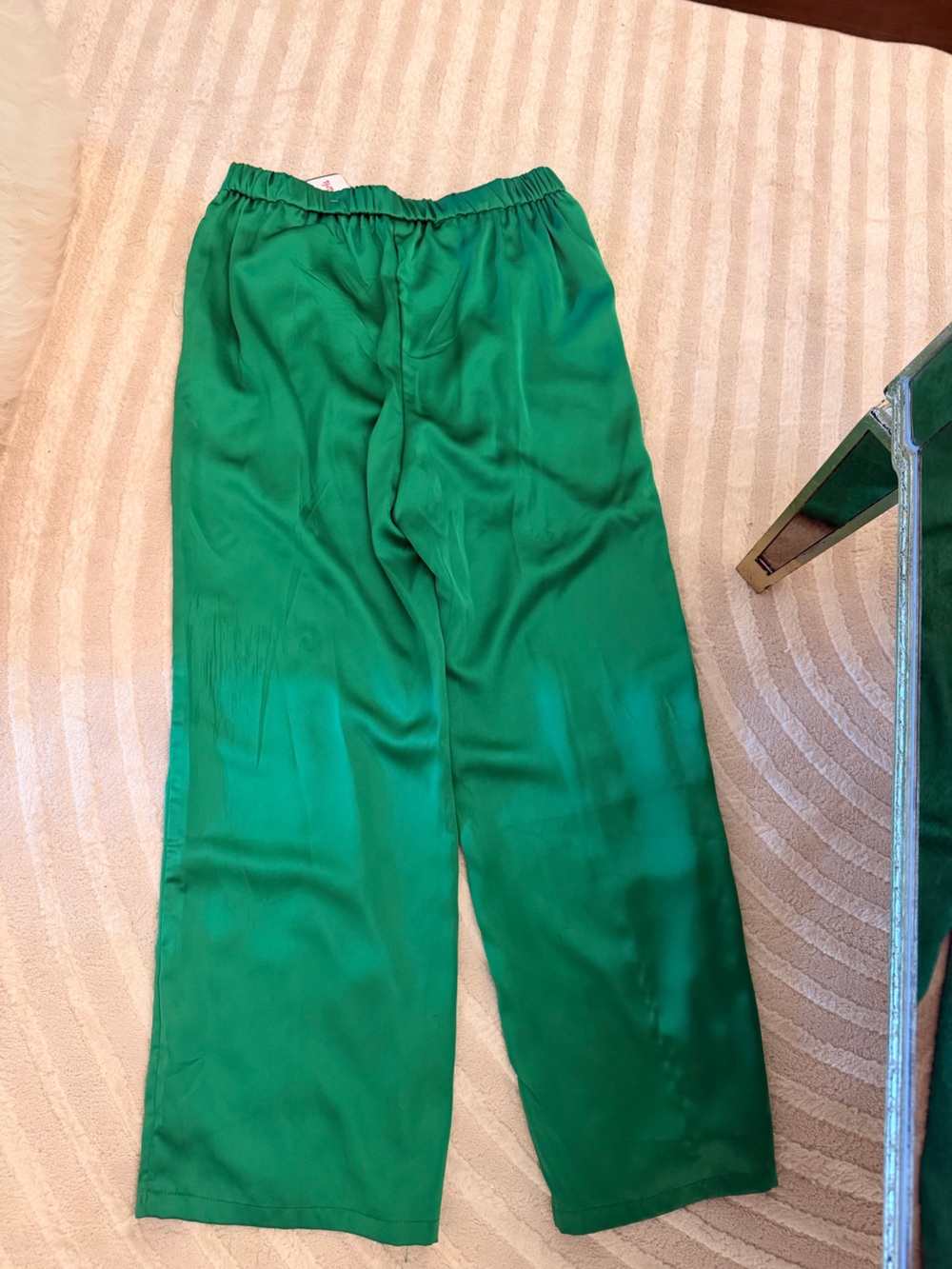 Sincerely Jules Emerald Green Wide-Leg Pants